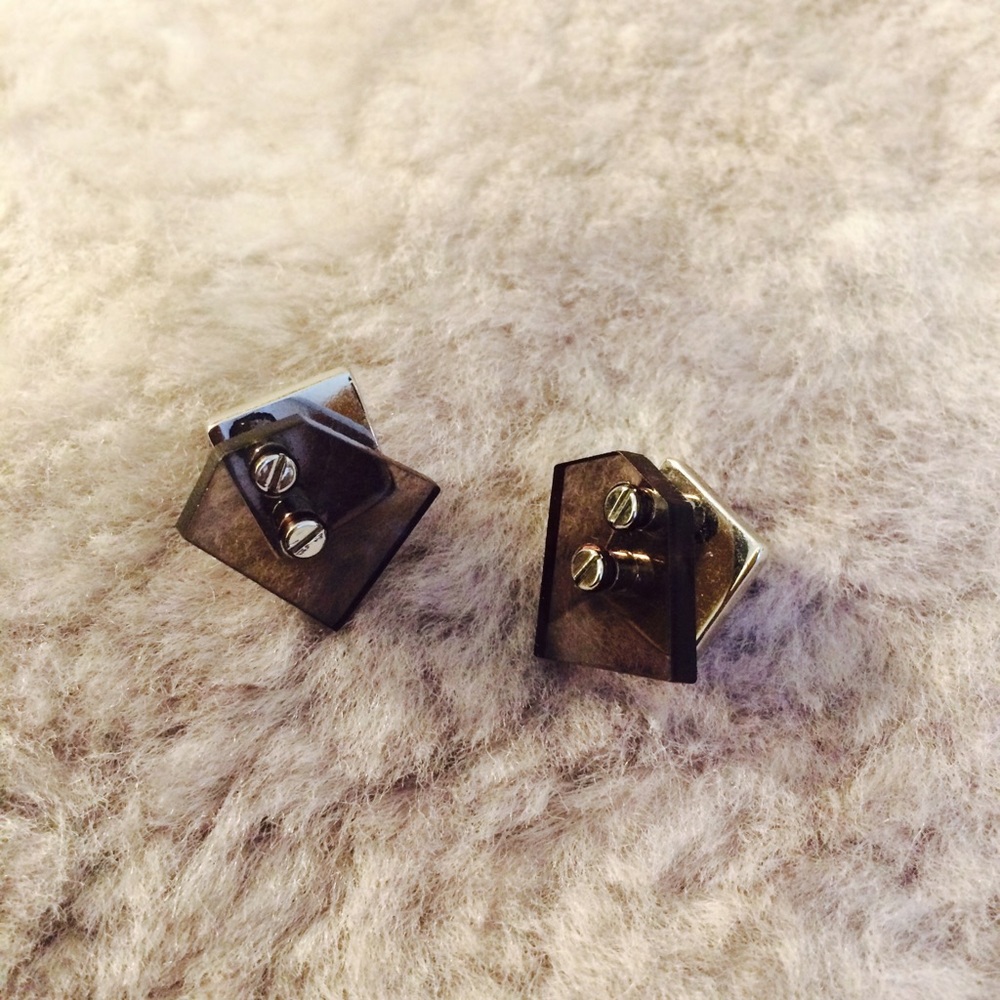 & Other Stories Geometric Stud Earrings